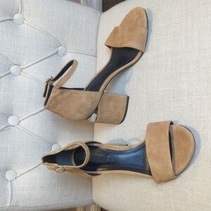 Alexander Wang Abby Suede Heels Clay